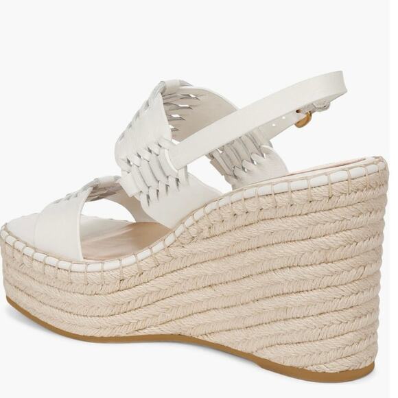 Veronica Beard Riya Slingback Espadrille Platform Wedge Sandal - Picture 2 of 9